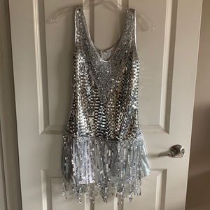 Flapper girl dress costume dance